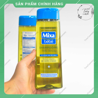 Dầu gội Mixa bebe 300ml dòng Bio  dưỡng tóc bóng mượt an toàn cho bé từ sơ sinh