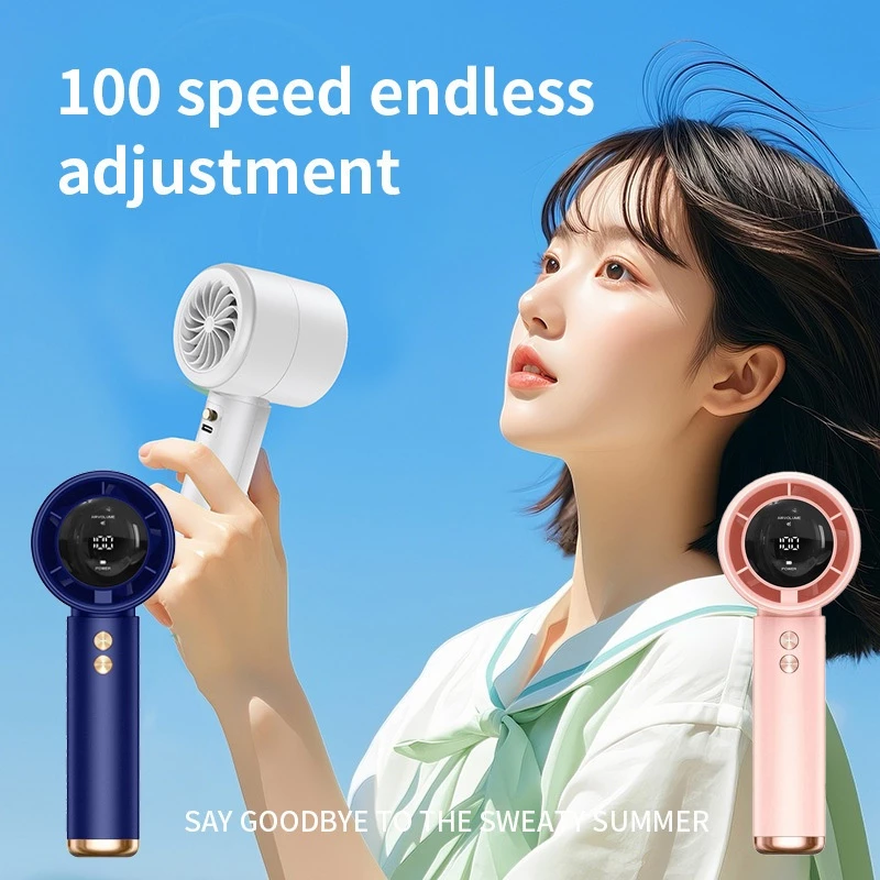 Quạt cầm tay N68 mini 5000mAh sạc pin