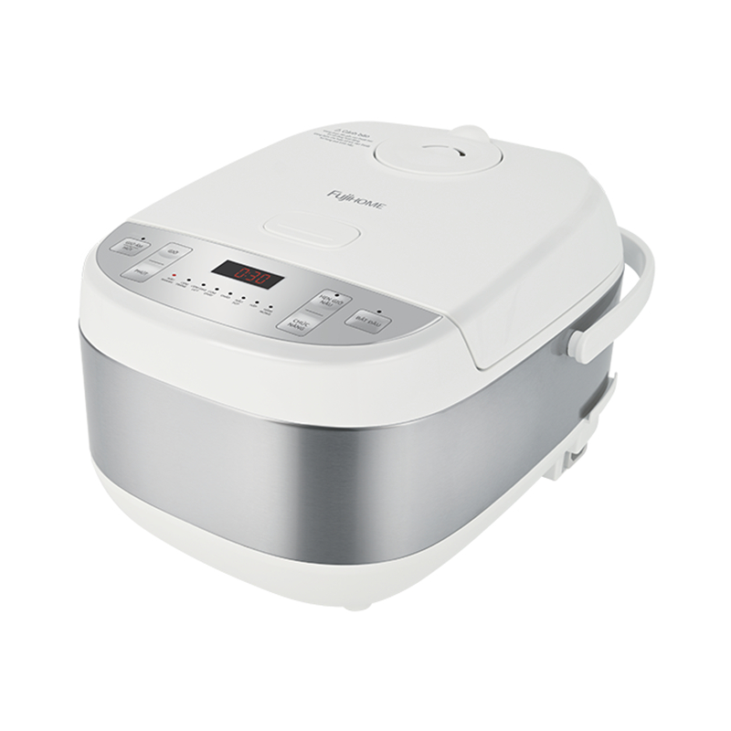 Nồi cơm điện chống dính 1.5L Nhập Khẩu FUJIHOME RC15W chính hãng, nồi nấu cơm gia đình tiện lợi