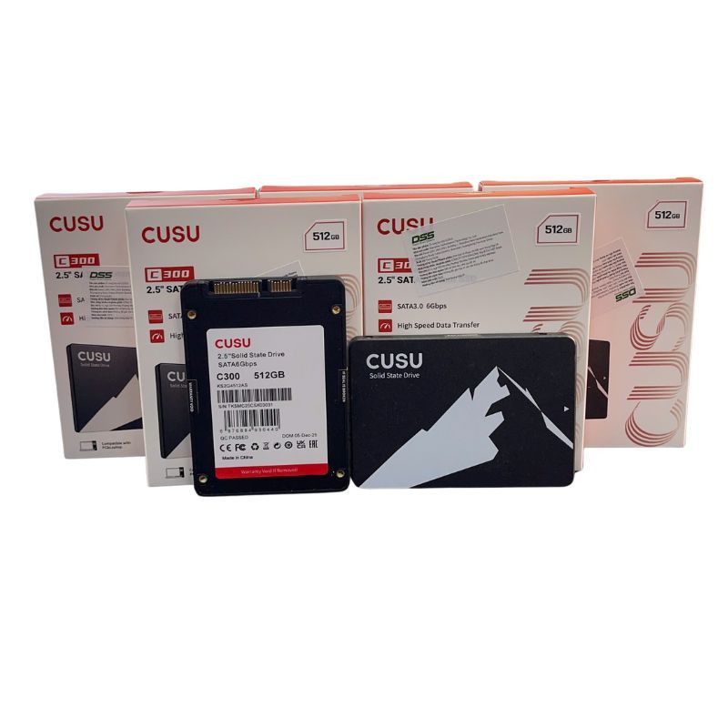 SSD CUSU C300 512GB SATA III - Cam Kết Chính Hãng - BH 36T - Ha