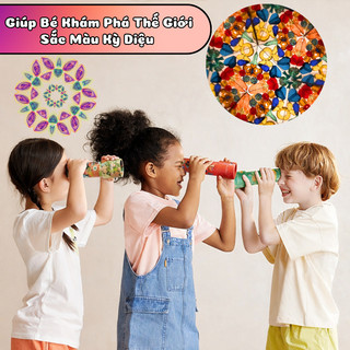 Kính Vạn Hoa Mideer Colorful Kaleidoscope - Đồ Chơi Ống Nhòm Khám Quá Và Quan Sát Màu Sắc Cho Bé Phát Triển Não Bộ
