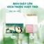 Giấy ăn rút Sắc Việt Top Gia cao cấp 300 tờ 4 lớp. Bịch 10 gói và Thùng 20 gói mềm mịn, thấm hút tốt
