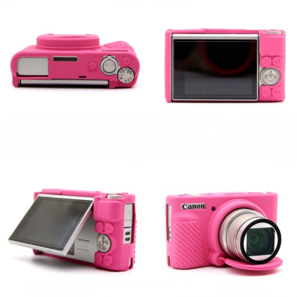 Ốp Lưng Silicon Mềm Túi Máy Ảnh Dành Cho Canon PowerShot SX730 SX740 SX740HS Vỏ Cao Su