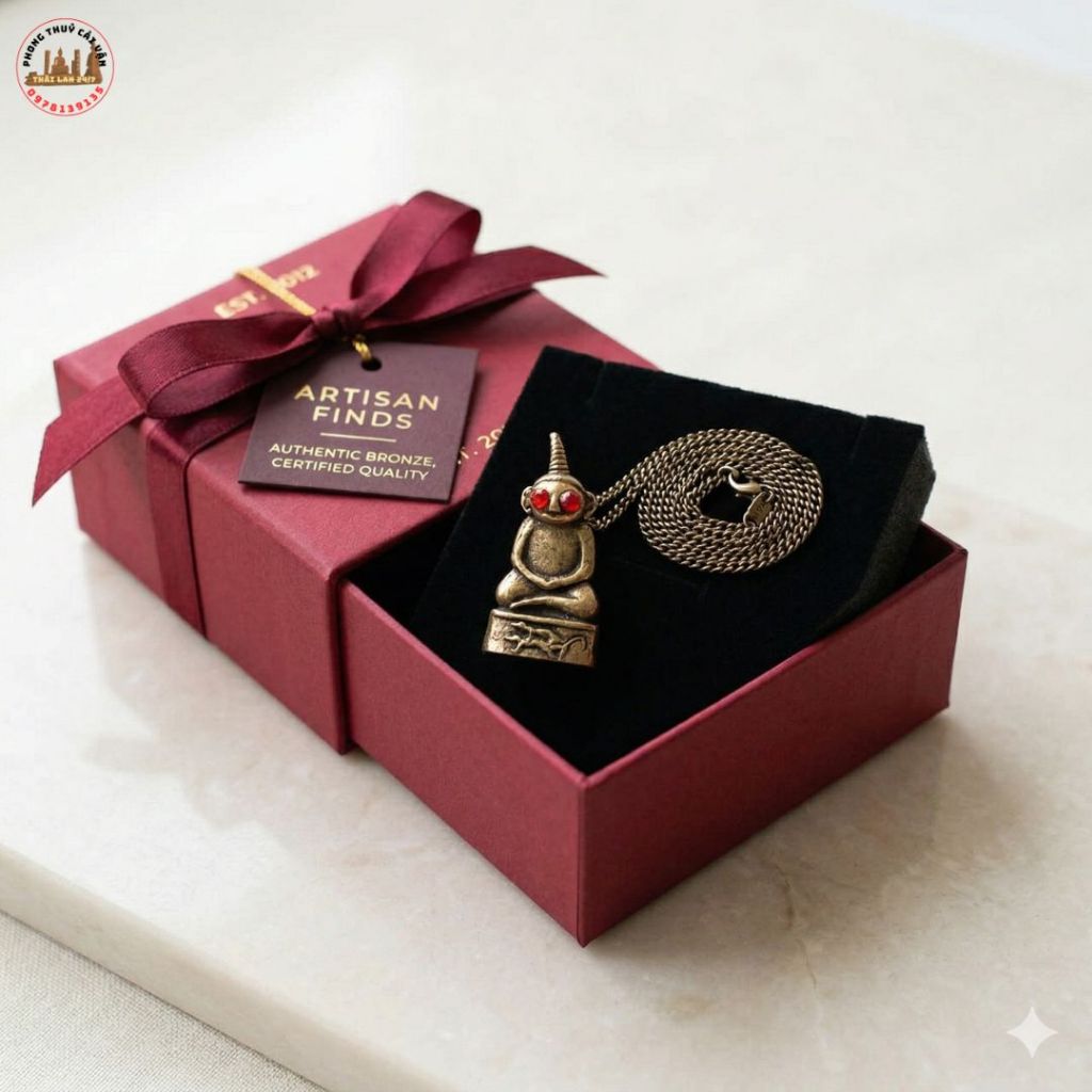Mặt Dây Chuyền Thần Ngân Decor Bằng Đồng Mẫu Mới Kích Thước 3cm