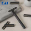 Set Dao Cạo Râu KAI - KII 2 Lưỡi Kép Kai Cao Cấp 1 Thân, 5 Lưỡi Dao Cạo Râu Thay Thế
