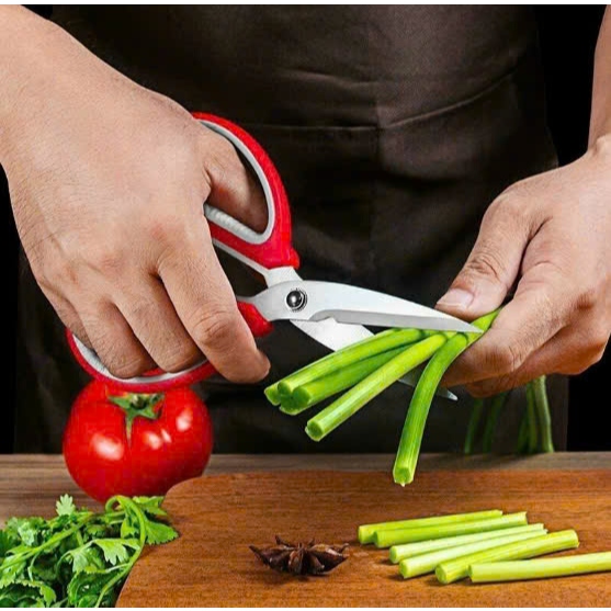 KÉO CẮT THÉP KHÔNG GỈ - Lưỡi Sắc Bén Cắt Ngọt Chính Xác