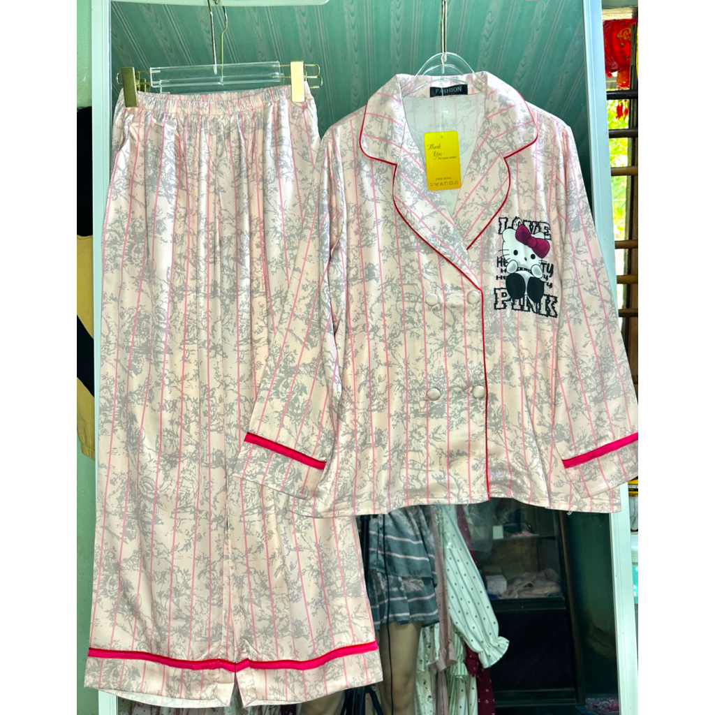 Bộ Lụa Vest 4 Cúc Bộc Sang - Xịn - Mịn 45-65kg