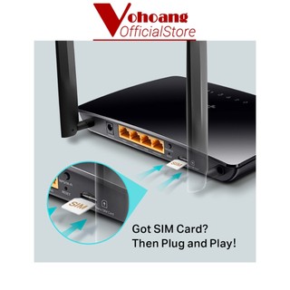 TP-Link Archer MR202 - Bộ Phát Wifi 4G LTE AC750 Băng Tần Kép