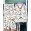 Bộ Lụa Pyjama 6 Cúc Bộc Viền Lé Sang - Xinh - Xịn Nhiều Size