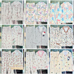 Bộ Lụa Pyjama 6 Cúc Bộc Viền Lé Sang - Xinh - Xịn Nhiều Size