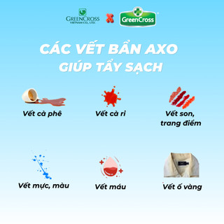 Thùng 8 Nước Tẩy Quần Áo Màu AXO 1200ml - Tẩy Mạnh, Không Mùi Khó Chịu, Tiết Kiệm