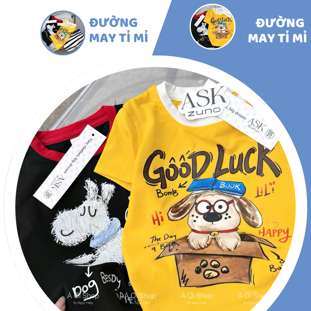 [À ƠI SHOP] D17- set 2 bộ cộc chó good luck - a100.349