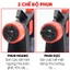 Máy Phun Sơn Pin BOSSUN BS-SP1000X 21V 450W Bình 1000ML Phun Sơn Tường Gỗ Kim Loại