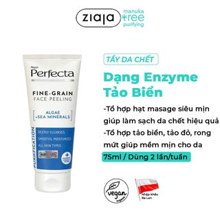 Enzyme Tẩy Tế Bào Chết Kỷ Tử / Tảo Biển - Perfecta Jagody Goji Witaminy Peeling Enzymatyczny 75ml