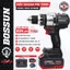 Combo BOSSUN 21V Máy Mài Góc M21B-AG100PRO + Máy Khoan Pin 13mm M21B-ID1380BL – 80Nm, Brushless, 2 Pin 6.0Ah
