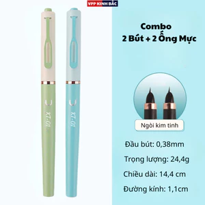 Bút Máy Nam Châm Từ Tính Kinh Bắc KT-01 Ngòi 0.28mm Êm Trơn Hàng Cao Cấp - Dùng cho Học Sinh Tiểu Học.