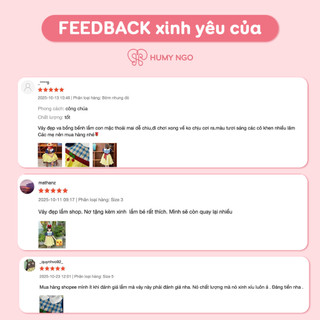 [QUÀ TẶNG 1/6] Váy đầm hoá thân công chúa Bạch Tuyết/ Disney cho bé gái 2-8 tuổi. Váy công chúa làm quà tặng HUMY NGO