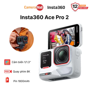 Camera Hành Trình Insta360 Ace Pro 2 - Giảm Rung Hiệu Quả | Bảo Hành Chính Hãng 12 tháng
