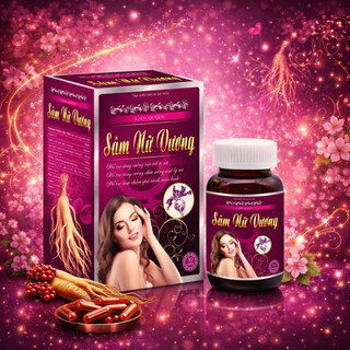 Viên Uống Sâm Nữ Vương Hộp 30 Viên – Hỗ Trợ Cân Bằng Nội Tiết, Giúp Da Tóc Khỏe, Giảm Khó Chịu