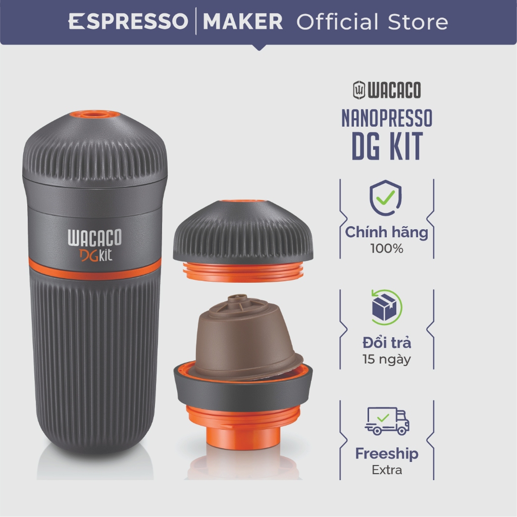 Bộ phụ kiện Wacaco Nanopresso DG Kit dành cho viên nén Dolce Gusto ...