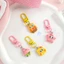 Móc khóa bọt biển mini dễ thương