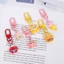 Móc khóa bọt biển mini dễ thương