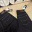 YURI JEANS - (MÃ31) Quần Jean Ngố Đen Xám Thêu Nét Túi Sau ( MÃ31)