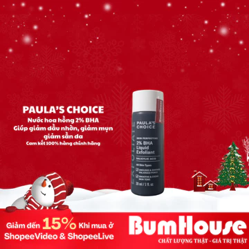 [HÀNG CTY] Dung dịch loại bỏ tế bào chết Paula's Choice 2% BHA 30ml mã 2016