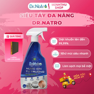 (Hỏa tốc) Siêu Tẩy Đa Năng 500ml, Làm Sạch Bề Mặt, Loại Bỏ Mùi Hôi, Khử Khuẩn | DR.NATRO
