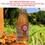 mật ong nguyên chất chai thuỷ tinh 200ML màu vàng óng, mùi vị thơm ngon hoà quyện của nhiều loại hoa rừng.