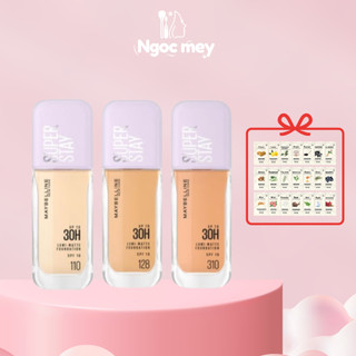 Kem Nền Bắt Sáng Che Phủ Siêu Nhẹ Maybelline Superstay Up To 30H Lumi-Matte Foundation SPF16 PA+++