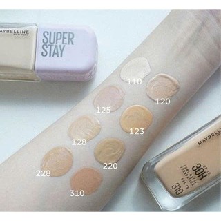 Kem Nền Bắt Sáng Che Phủ Siêu Nhẹ Maybelline Superstay Up To 30H Lumi-Matte Foundation SPF16 PA+++