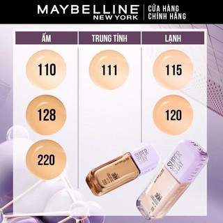 Kem Nền Bắt Sáng Che Phủ Siêu Nhẹ Maybelline Superstay Up To 30H Lumi-Matte Foundation SPF16 PA+++