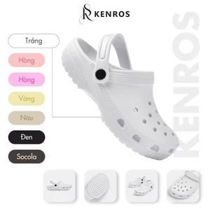 Dép Sục Basic Nam Nữ Đế Cao 3cm - Dép Bánh Mì Đúc Nguyên Khối Siêu Nhẹ, Chống Trơn Trượt