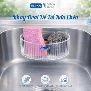 Khay Dán Tường Để Miếng Rửa Chén ,Miếng Chùi Chảo, Đựng gói gia vị bếp, hành, tỏi, Tặng Kèm Miếng Dán Siêu Dính GD1