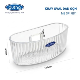 Khay Dán Tường Để Miếng Rửa Chén ,Miếng Chùi Chảo, Đựng gói gia vị bếp, hành, tỏi, Tặng Kèm Miếng Dán Siêu Dính GD1
