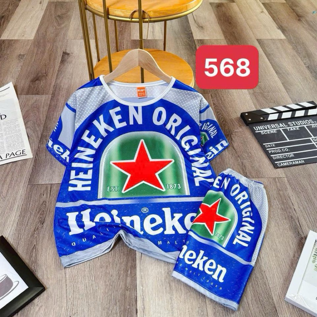 Bộ bia Heniken xanh 568 7-75kg