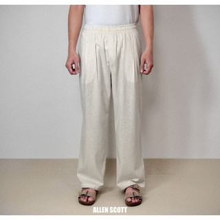 Quần Đũi Linen Dài Ống Rộng Suông cao cấp Nam thông thường Menswear Pants