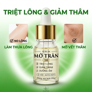 Serum mỡ trăn Ngân Bình 10ml - Ức chế mọc lông, dưỡng ẩm dịu da sau wax
