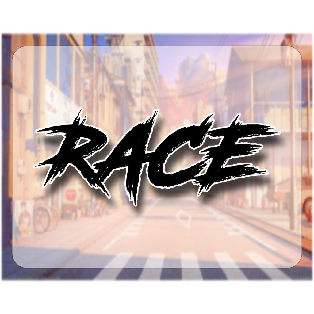 Tem dán xe máy Race