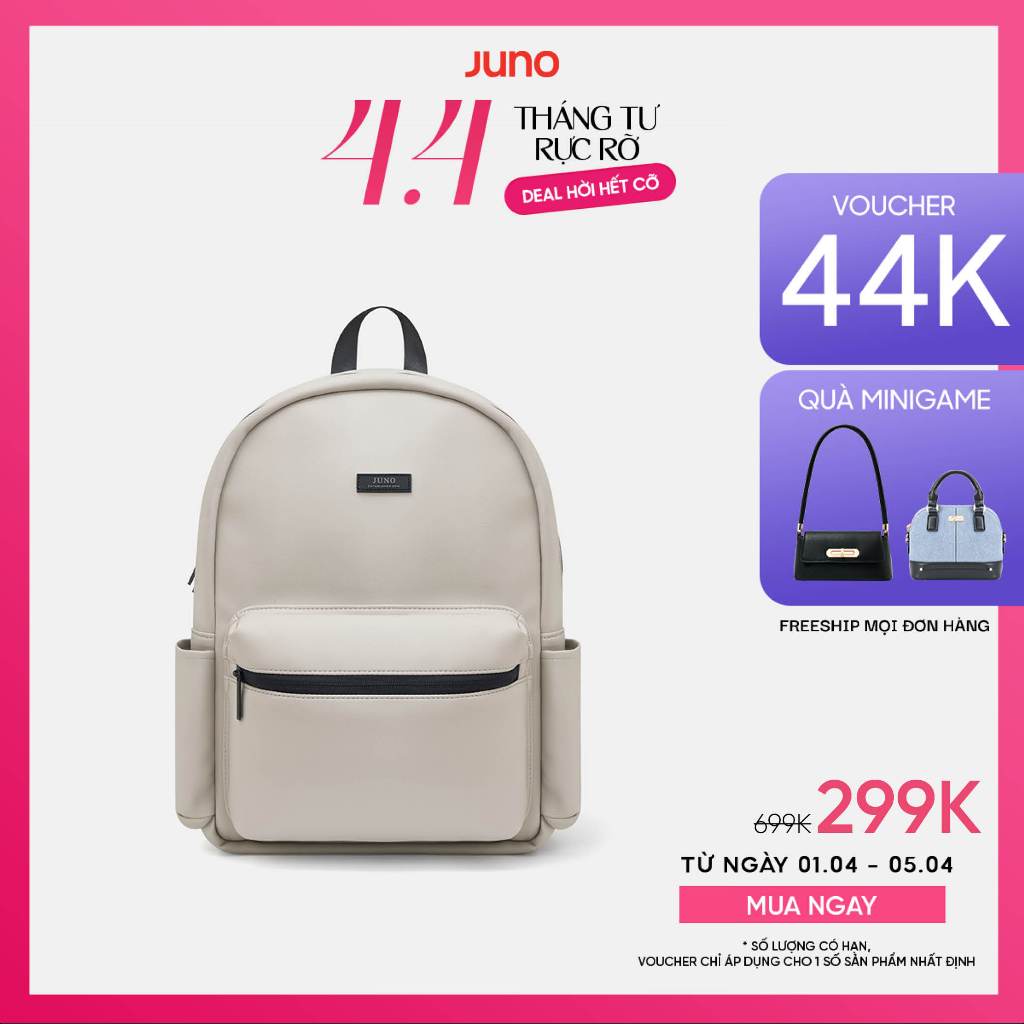 Balo Nữ Thời Trang JUNO Unisex Có Ngăn Đựng Laptop BL173