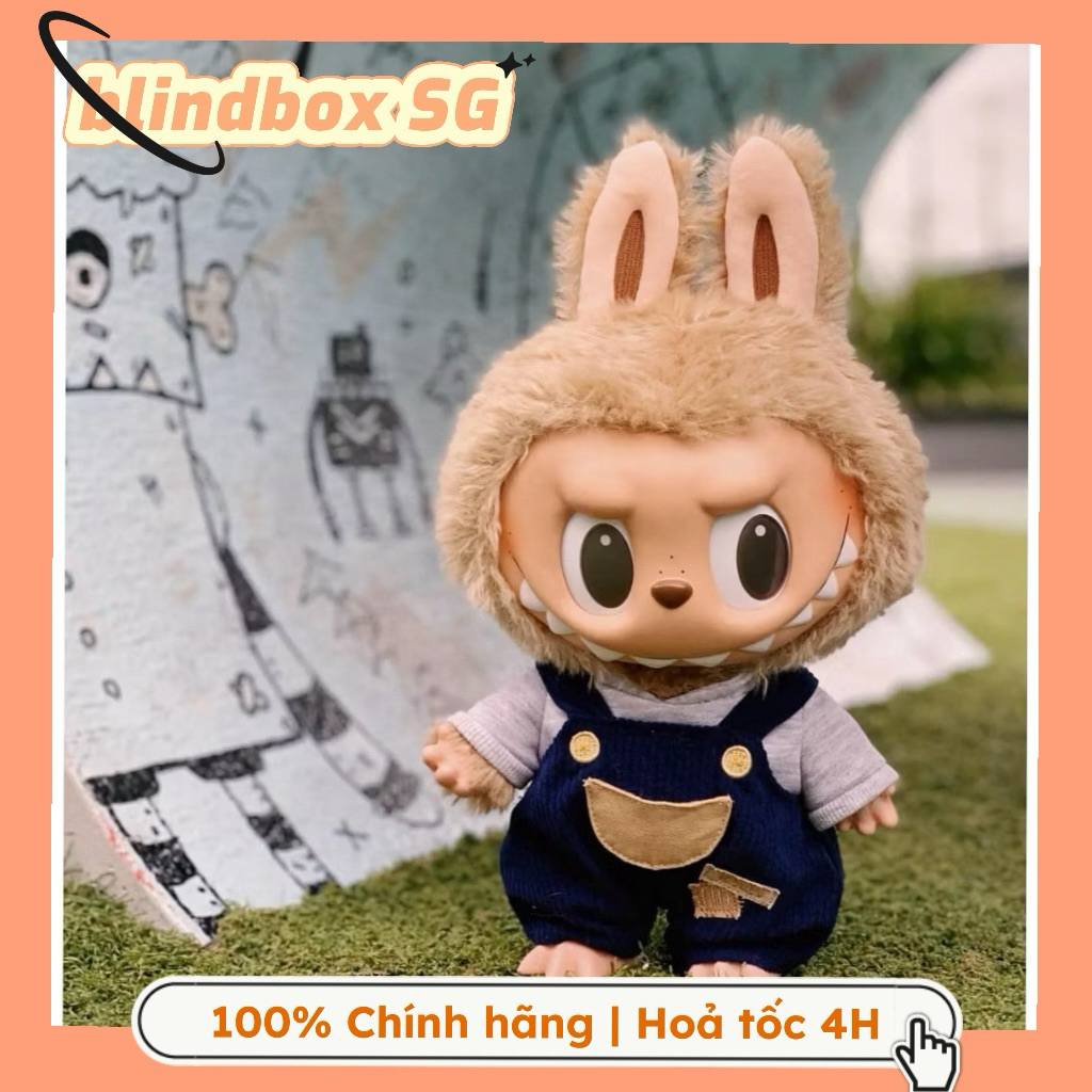 CHÍNH HÃNG][HỎA TỐC] Labubu Time To Chill Vinyl Plush Doll 40cm