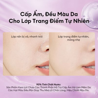 [Colorkey] Kem Lót Dưỡng Ẩm COLORKEY Nâng Tone, Hiệu Chỉnh Màu Da, Che Phủ Lỗ Chân Lông Mỏng Nhẹ 30g