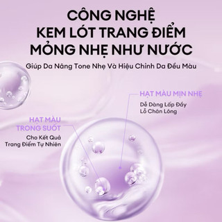 [Colorkey] Kem Lót Dưỡng Ẩm COLORKEY Nâng Tone, Hiệu Chỉnh Màu Da, Che Phủ Lỗ Chân Lông Mỏng Nhẹ 30g