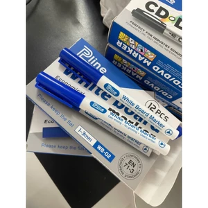 Bút Dạ Bảng WB-02 Pline Xanh, Đen