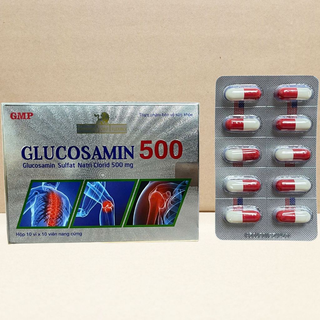 Combo 2 Hộp Glucosamin 500 - Rostex - Mediphar USA - Vitamin Chữa Lành