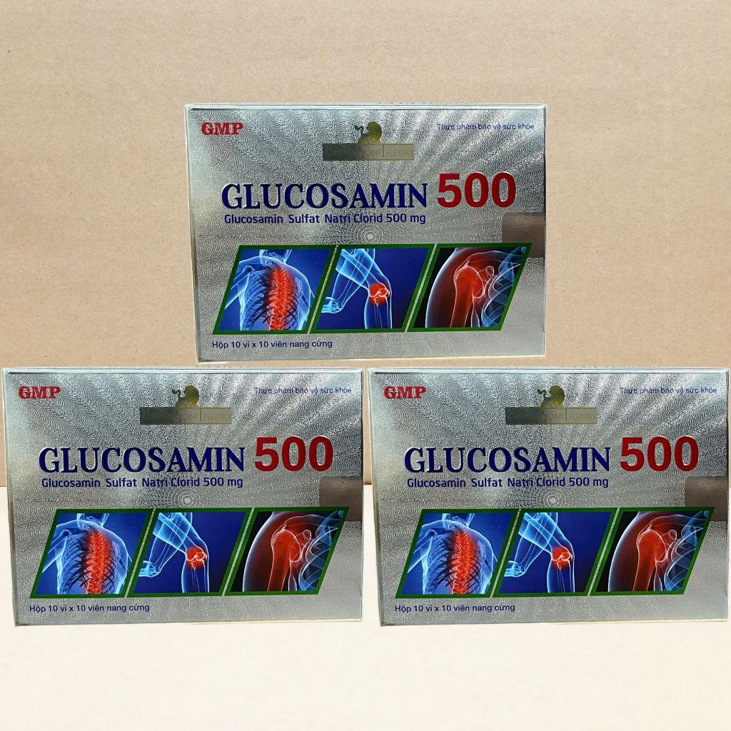 Combo 2 Hộp Glucosamin 500 - Rostex - Mediphar USA - Vitamin Chữa Lành