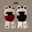 LEZA - Mũ lông tai gấu kèm khăn quàng cổ, bao tay 3 trong 1 ấm áp hàng Loại 1
