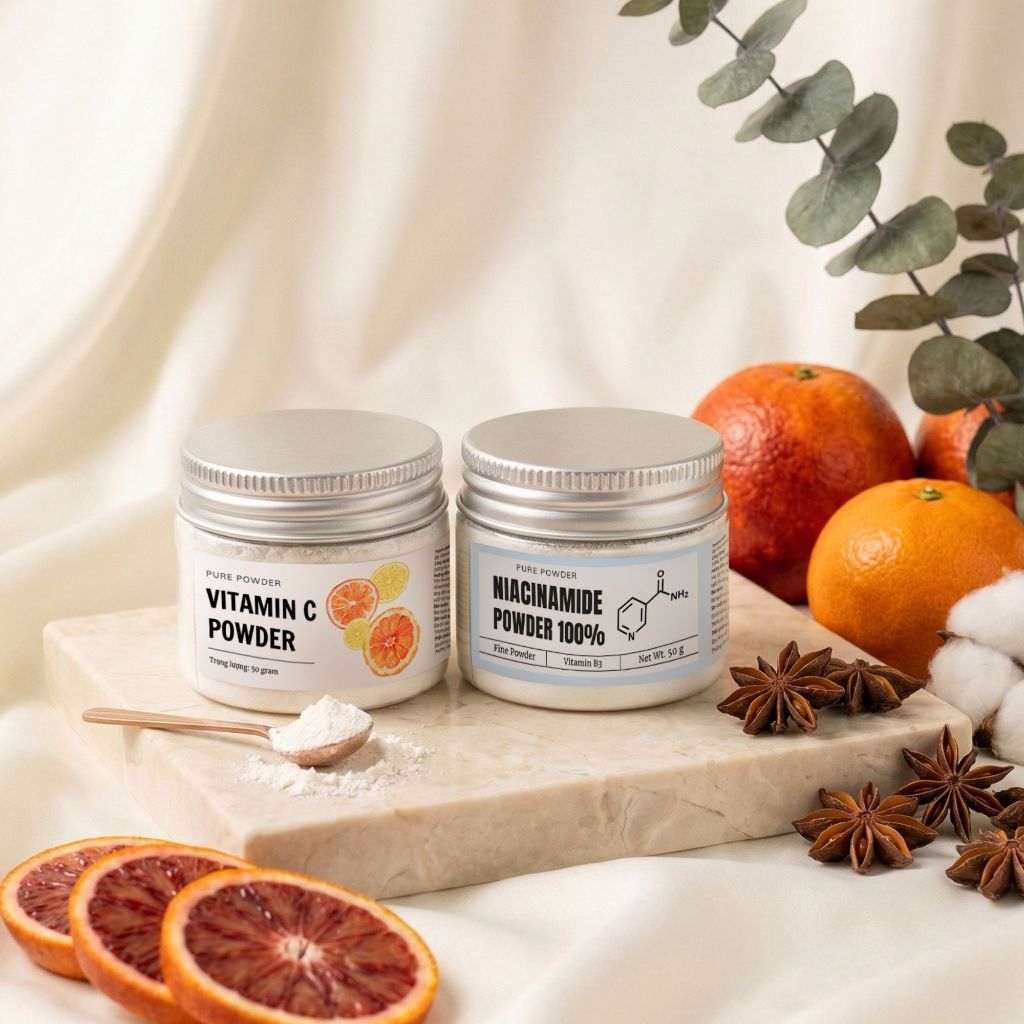 [PURE POWDER] Bột Niacinamide & Bột Vitamin C nguyên chất - Niacinamide Powder & Pure Vitamin C