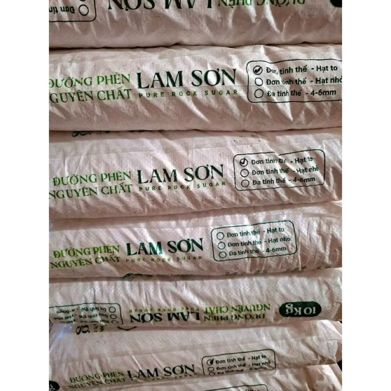 ( Giá sỉ 2 bao)  ĐƯỜNG PHÈN LAM SƠN XUẤT KHẨU - 20Kg